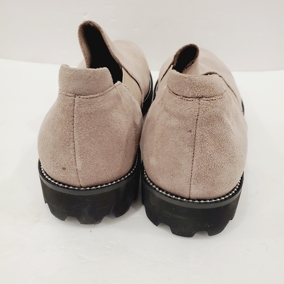 NEW Blondo Gray Suede Ankle Boot Loafer - Picture 3 of 5